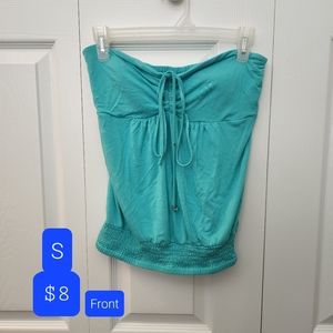Women's strapless top